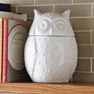 West Elm Owl Cookie Jar